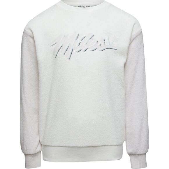 MILES THE LABEL Terry Cloth Sweatshirt - Picture 1 of 3